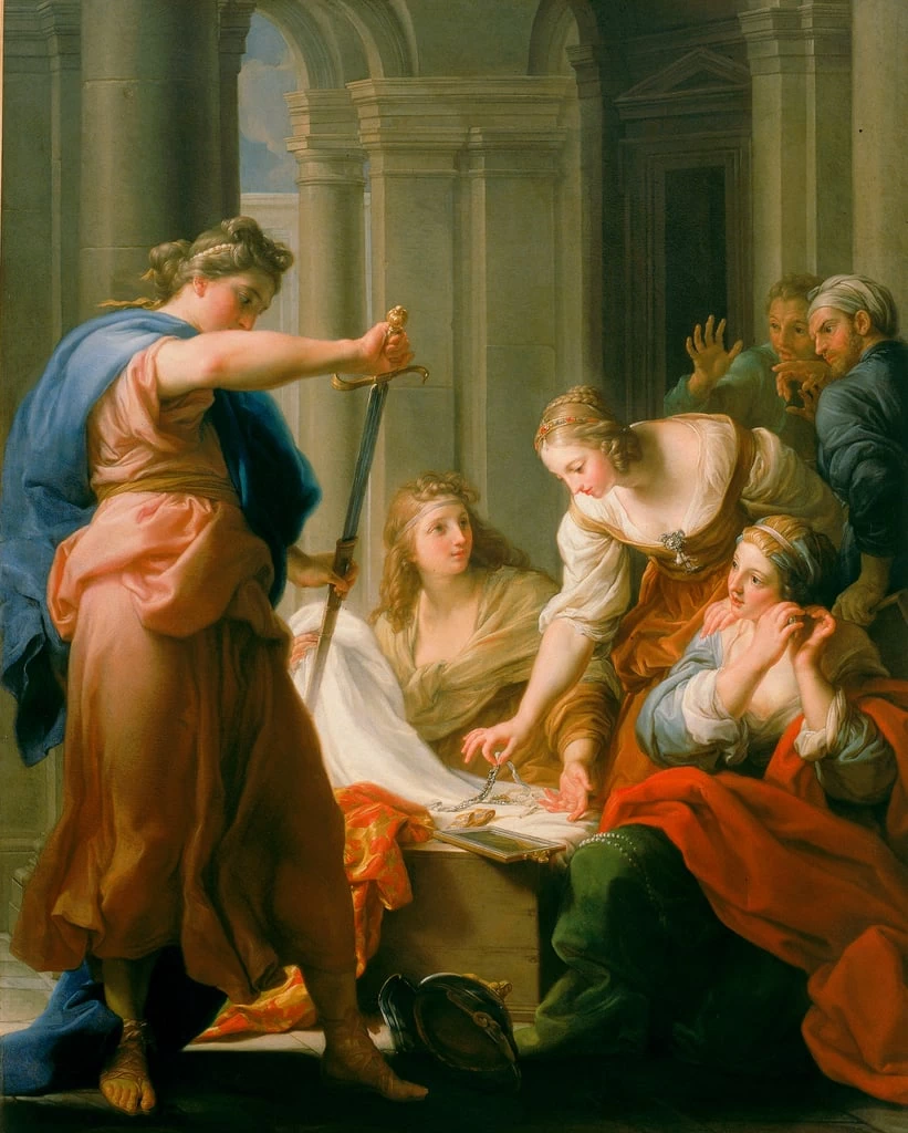 Pompeo - Achille alla cote di Licomede